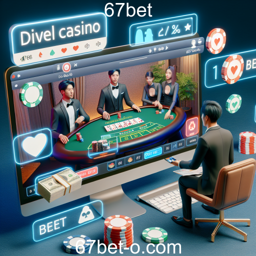 A Experiência do Cassino Ao Vivo na 67bet